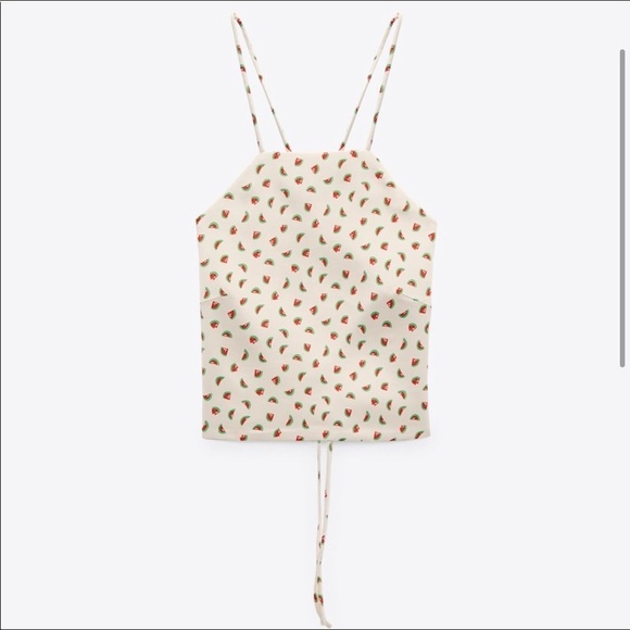 Zara top strap cross back top NEW - Picture 5 of 7